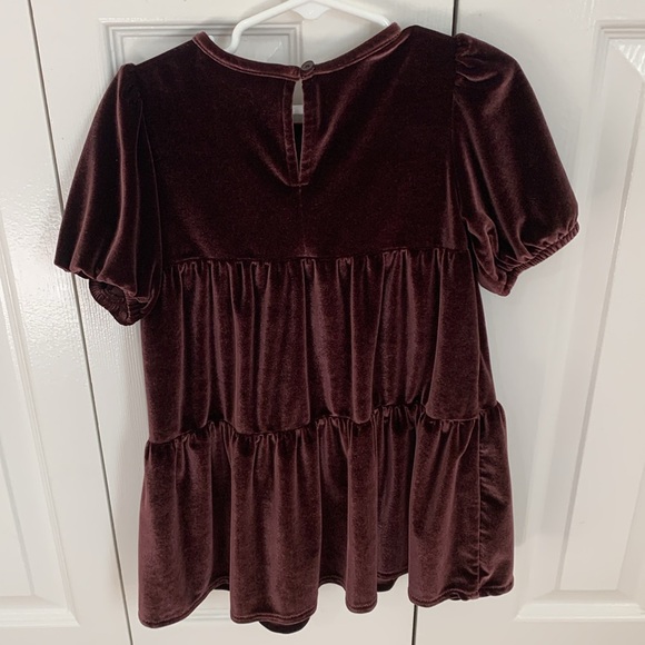 Velvet Toddler Dress - Picture 6 of 6
